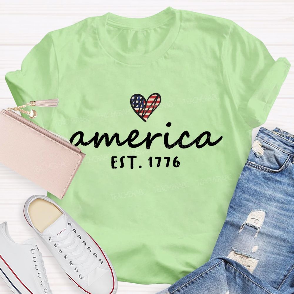 America My Forever Favorite Place Teacher T-shirt