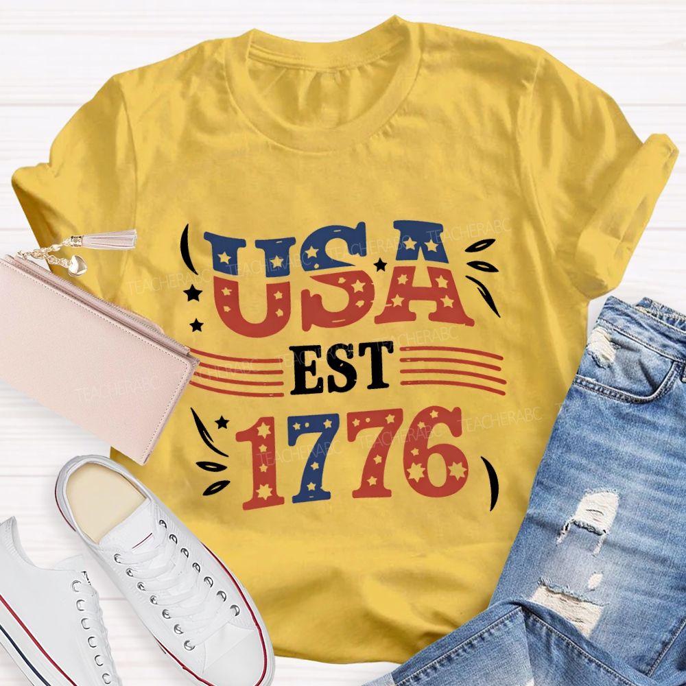 From 1776 To Forever I Stand With The Red White And Blue T-shirt