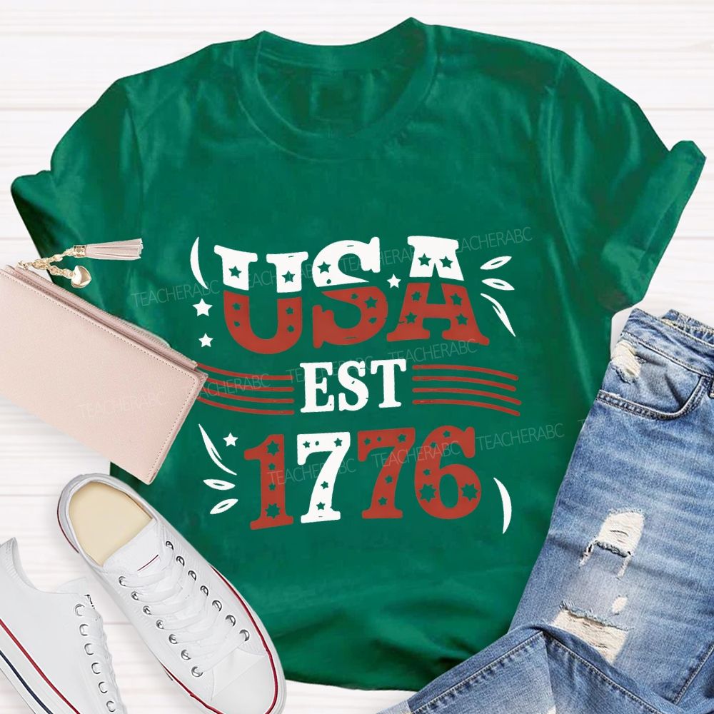 From 1776 To Forever I Stand With The Red White And Blue T-shirt