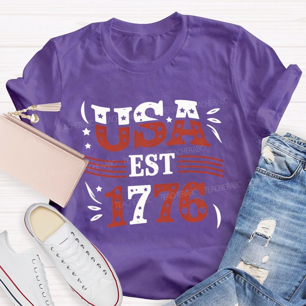 From 1776 To Forever I Stand With The Red White And Blue T-shirt