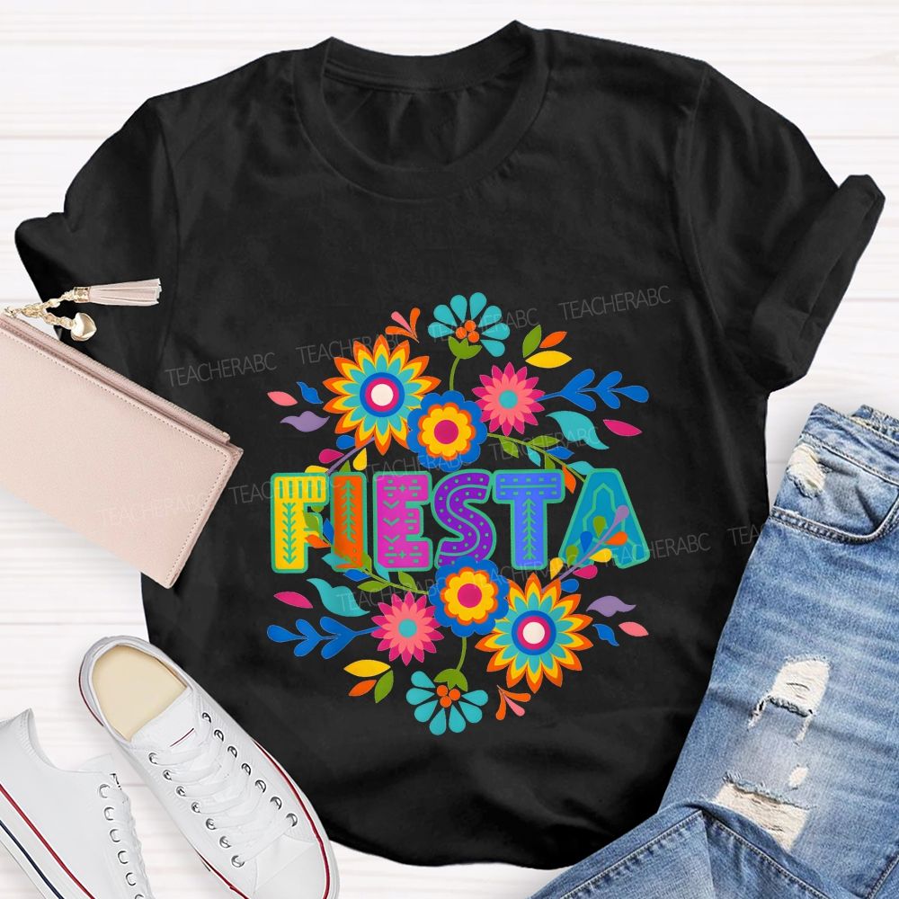 Fiesta Maestra Bilingual Teacher T-shirt