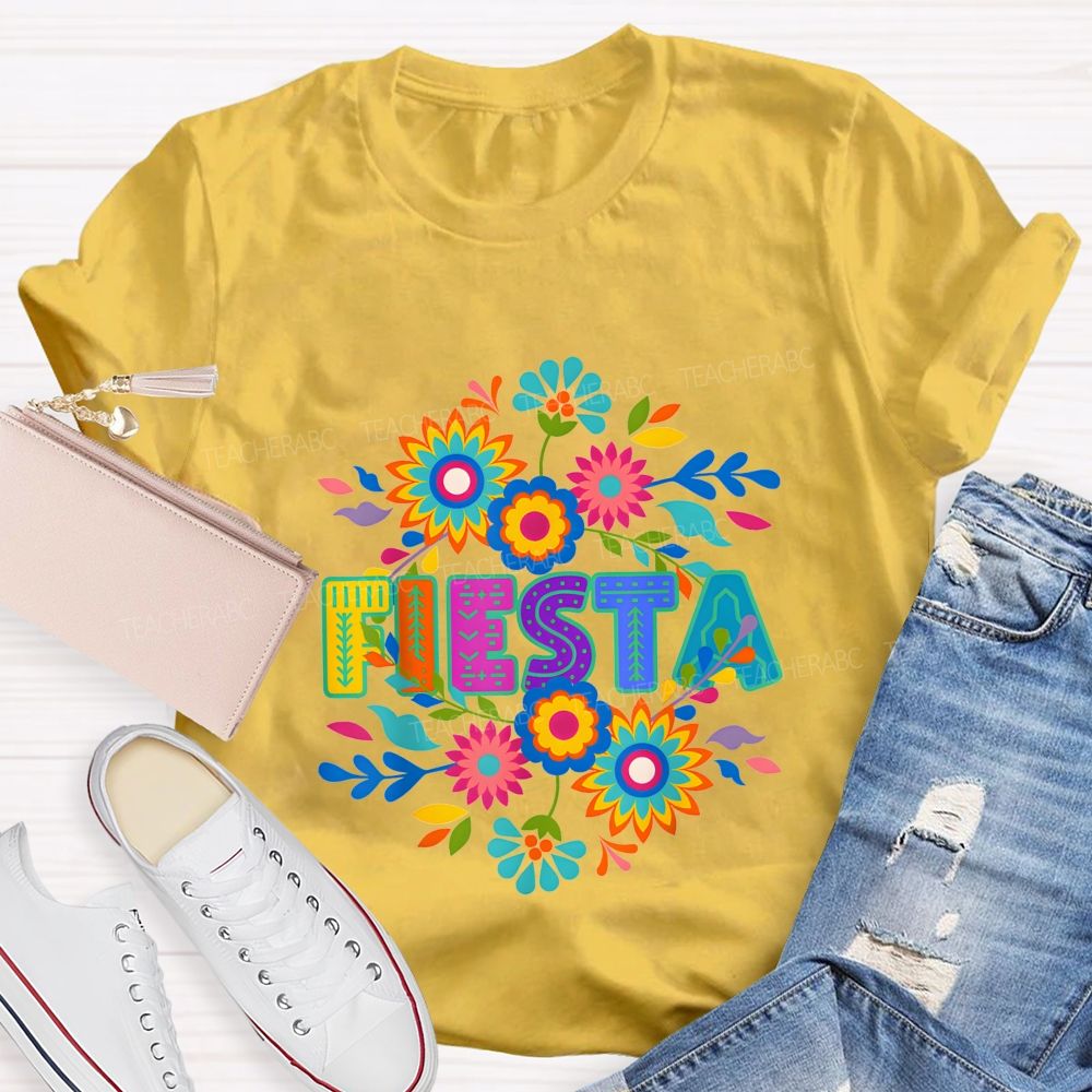 Fiesta Maestra Bilingual Teacher T-shirt