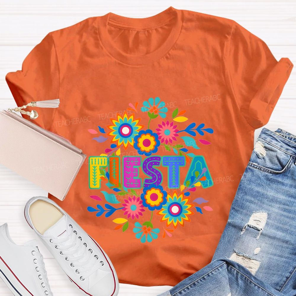 Fiesta Maestra Bilingual Teacher T-shirt