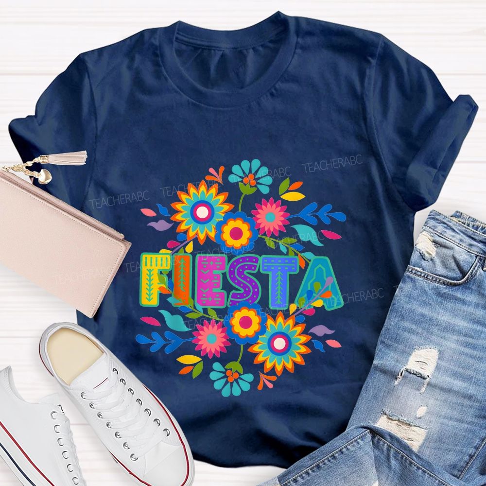 Fiesta Maestra Bilingual Teacher T-shirt