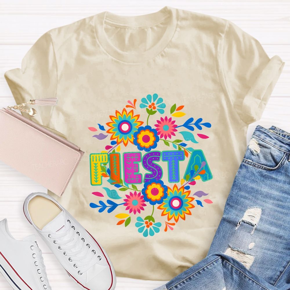 Fiesta Maestra Bilingual Teacher T-shirt