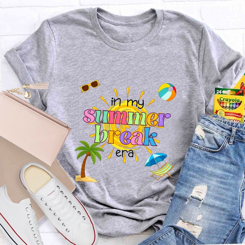 In My Summer Break Era Teacher T-shirt