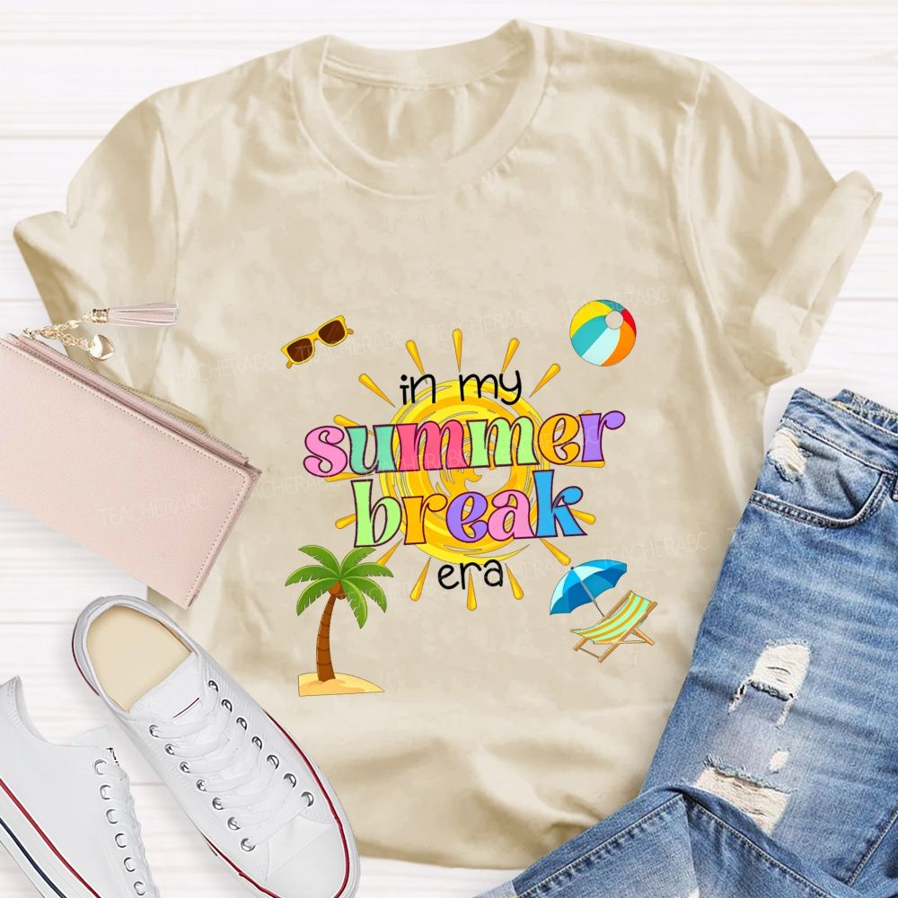 In My Summer Break Era Teacher T-shirt