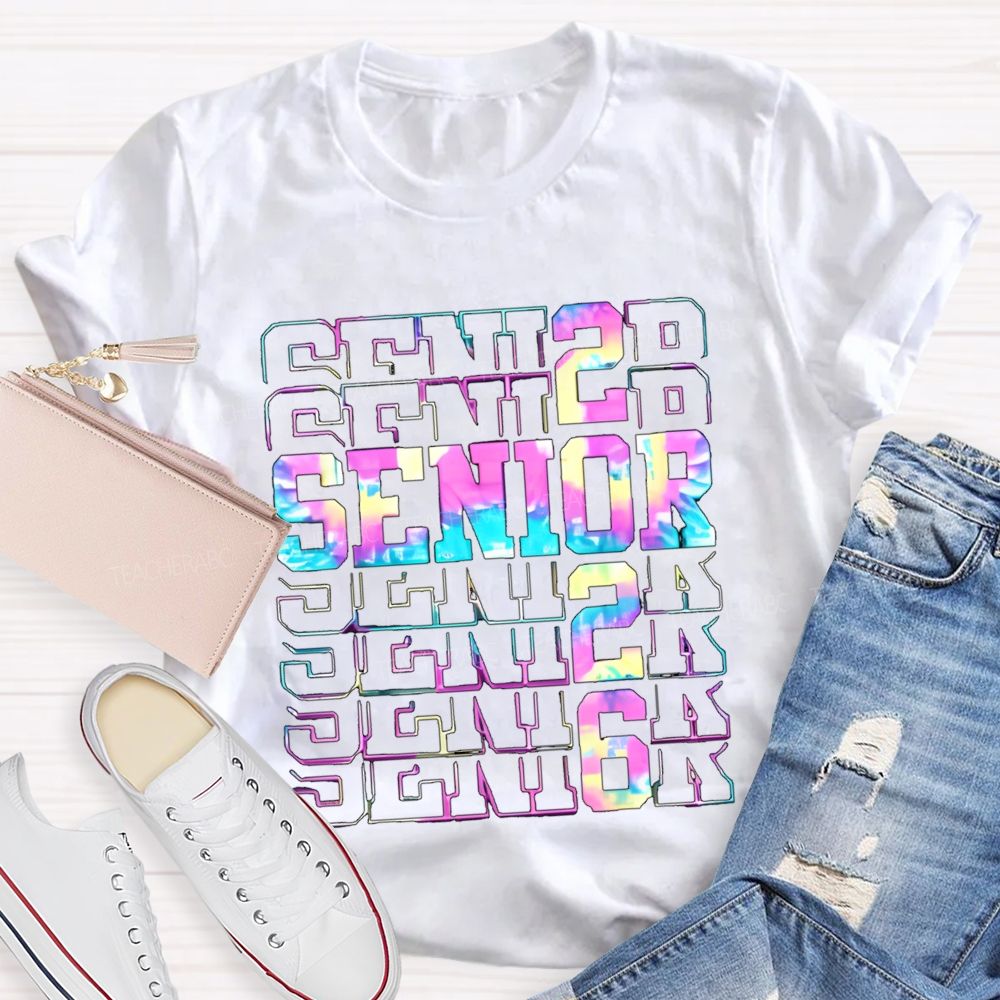 Senior 2026 Letters  Teacher T-shirt