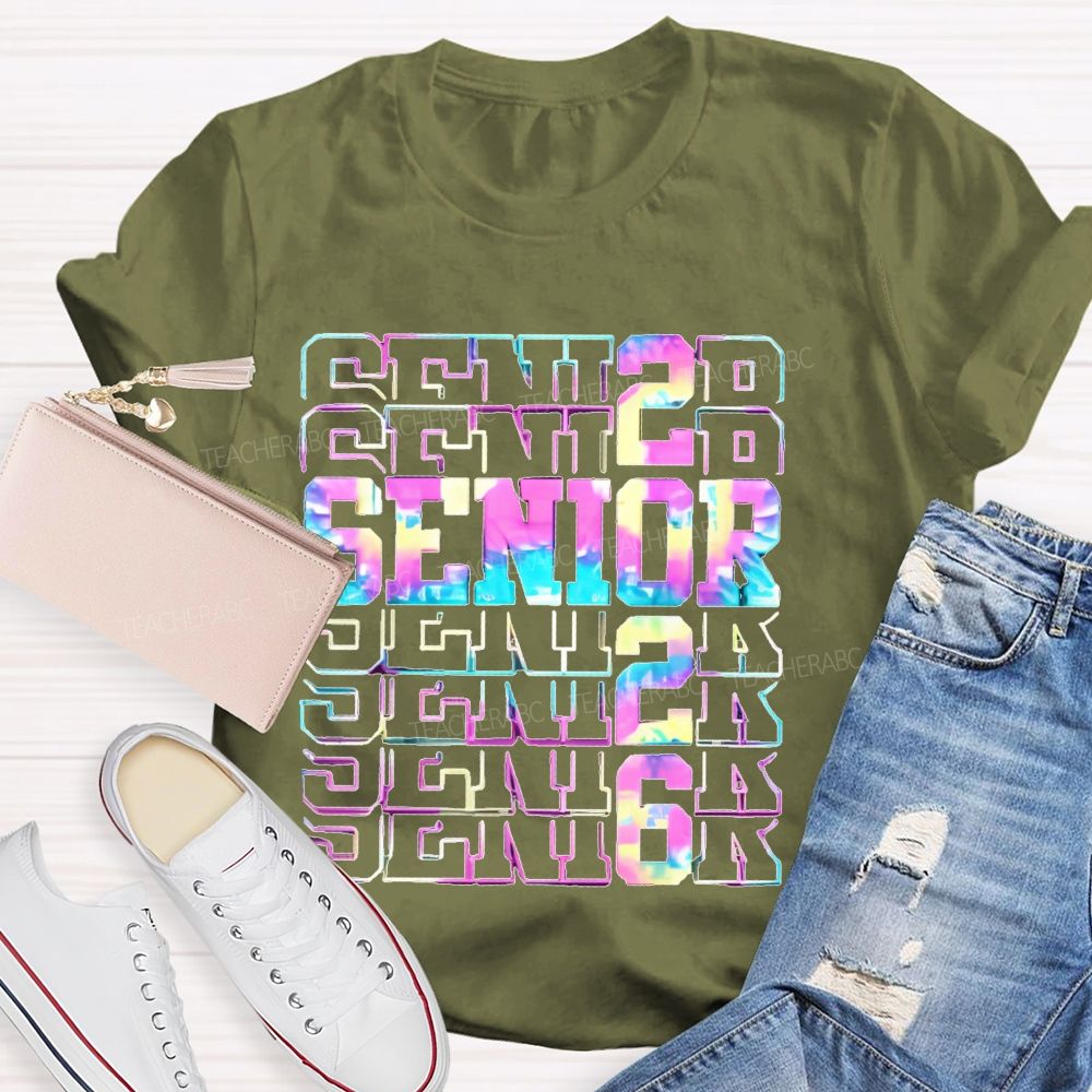 Senior 2026 Letters  Teacher T-shirt