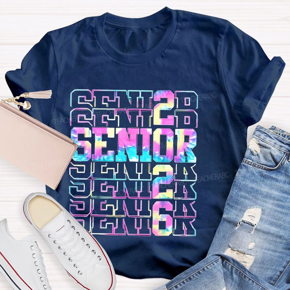 Senior 2026 Letters  Teacher T-shirt