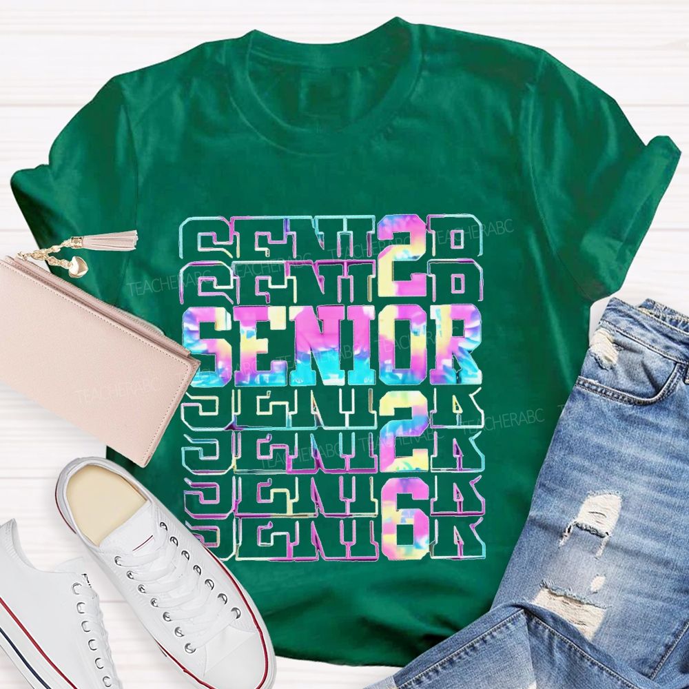 Senior 2026 Letters  Teacher T-shirt