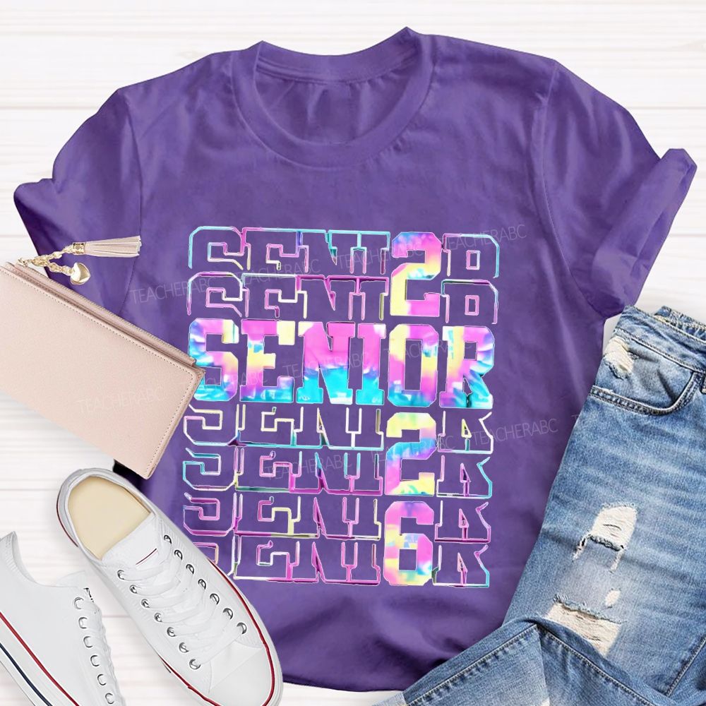 Senior 2026 Letters  Teacher T-shirt