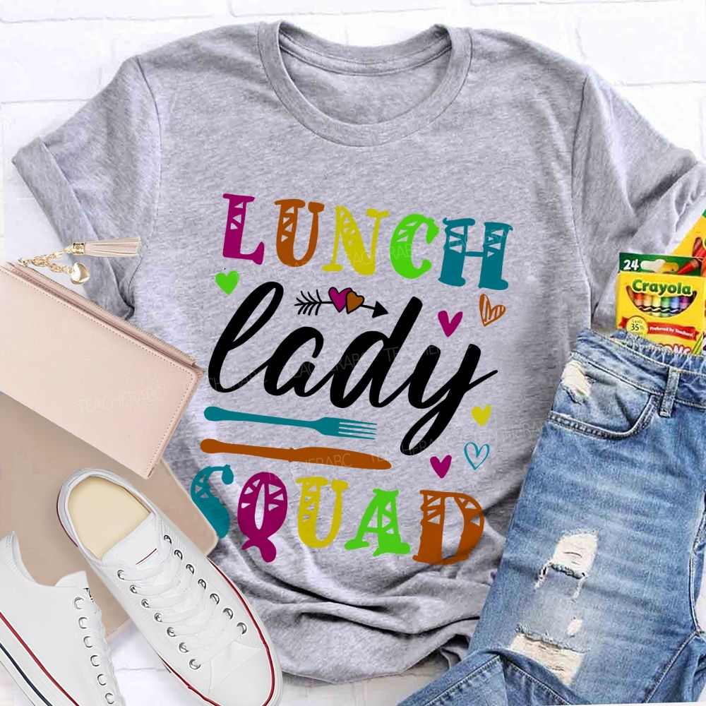 Lunch Lady Squad The Cafeteria Squad T-shirt