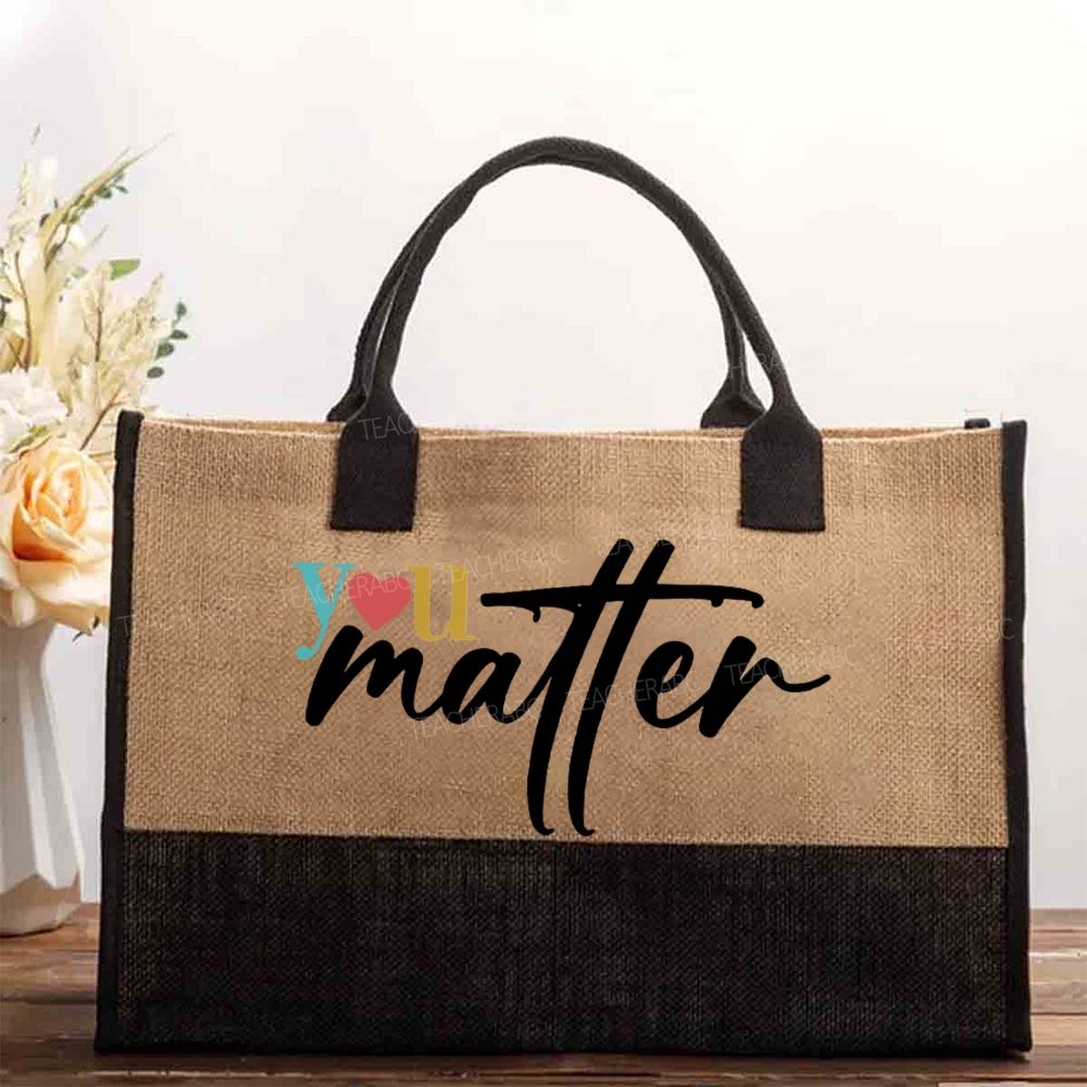 You Matter  Cotton Tote Bag