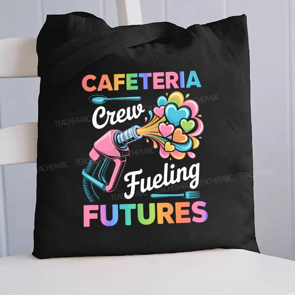 Cafeteria Crew Fueling Futures Canvas Tote Bag