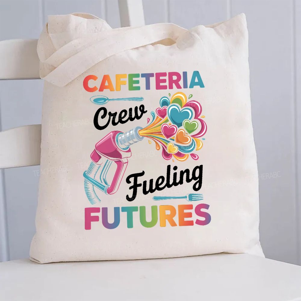 Cafeteria Crew Fueling Futures Canvas Tote Bag