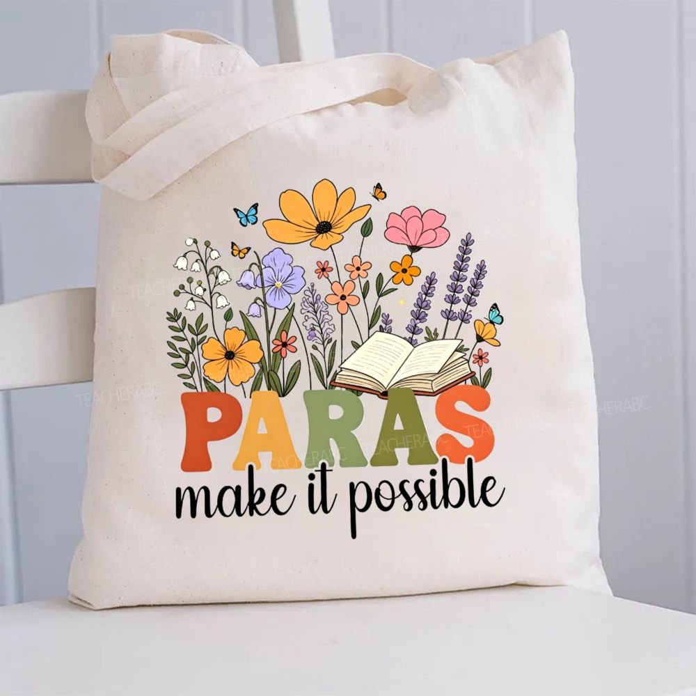 Paras Make It Possible Canvas Tote Bag