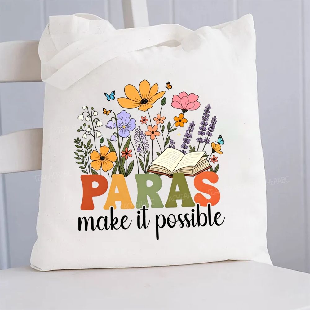 Paras Make It Possible Canvas Tote Bag