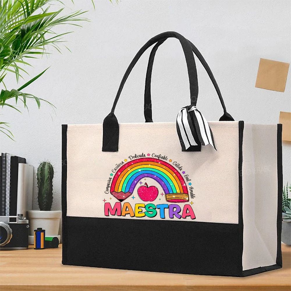 Maestra  Cotton Tote Bag