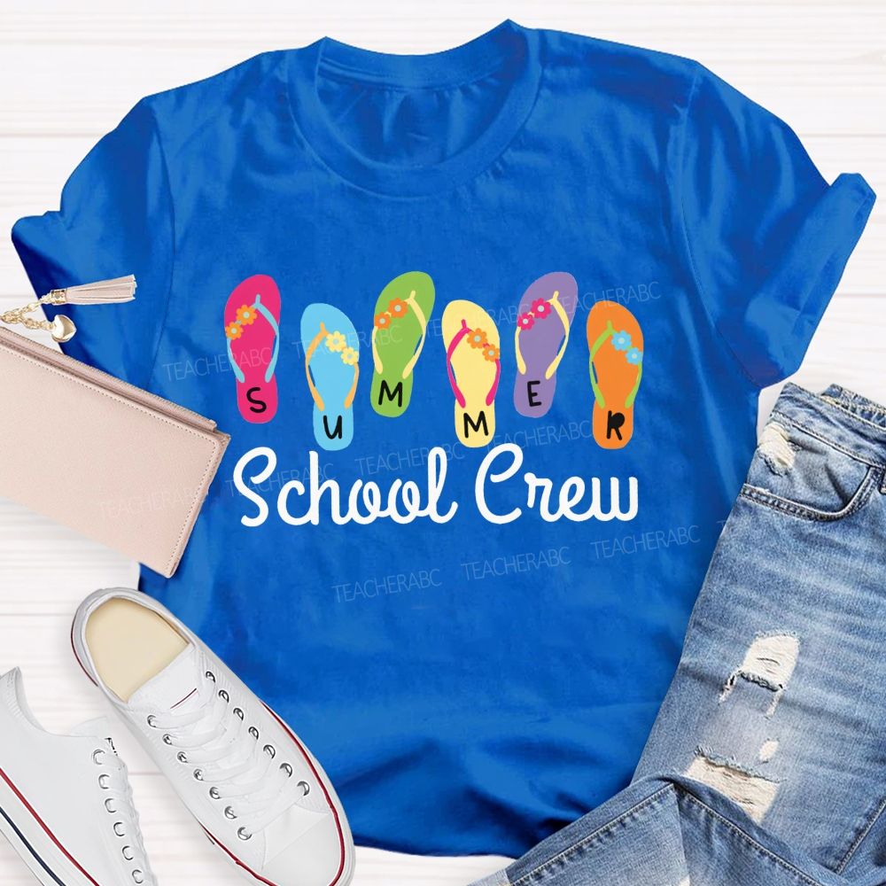 Summer School Crew Teacher T-shirt