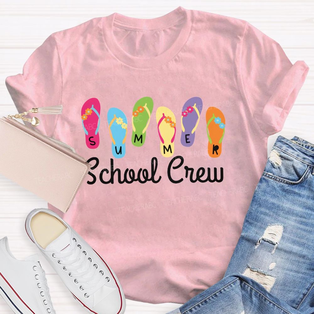 Summer School Crew Teacher T-shirt