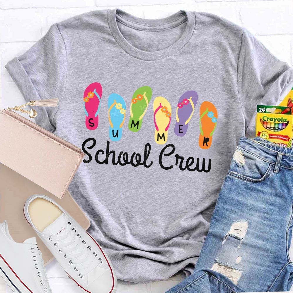 Summer School Crew Teacher T-shirt