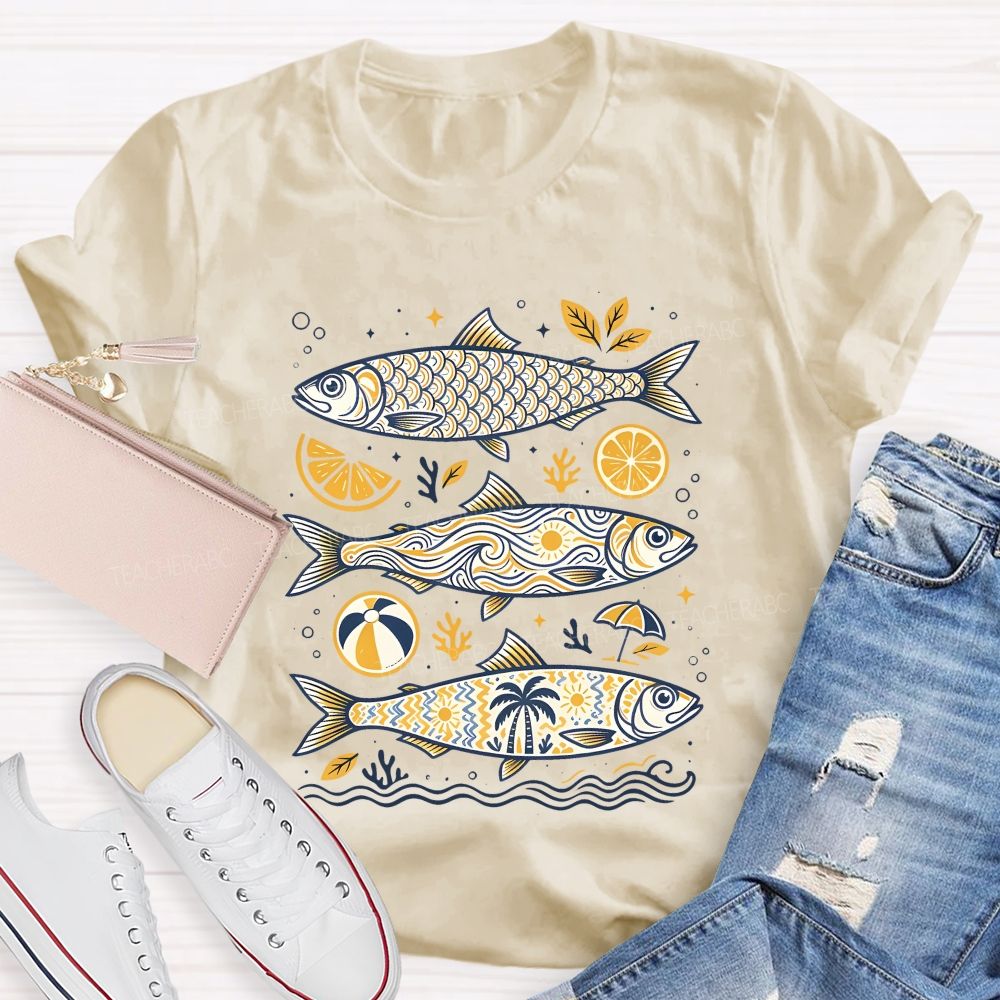 Summer Break Fishing Club T-shirt