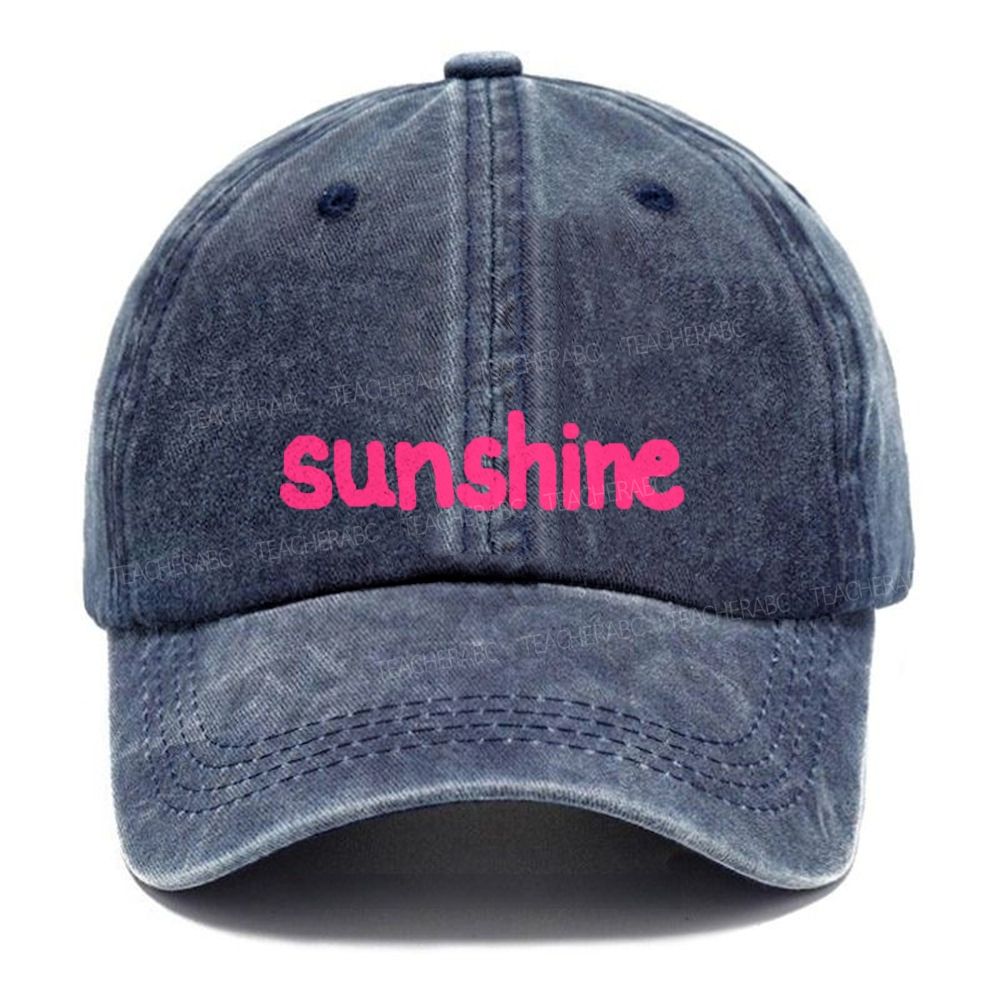 Sunshine Summer Break Baseball Hat