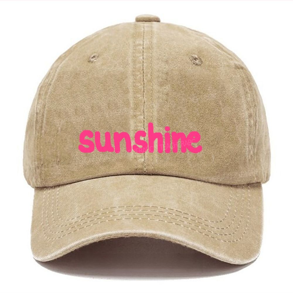 Sunshine Summer Break Baseball Hat