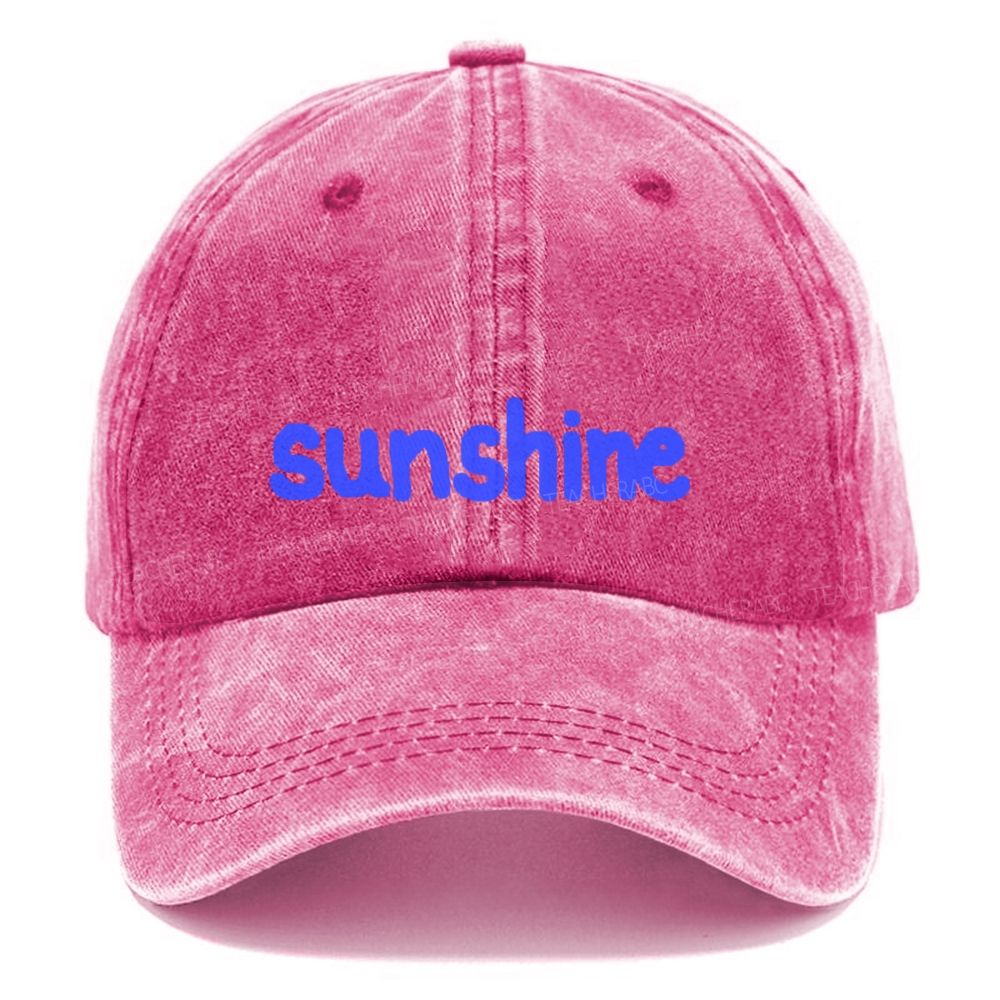 Sunshine Summer Break Baseball Hat