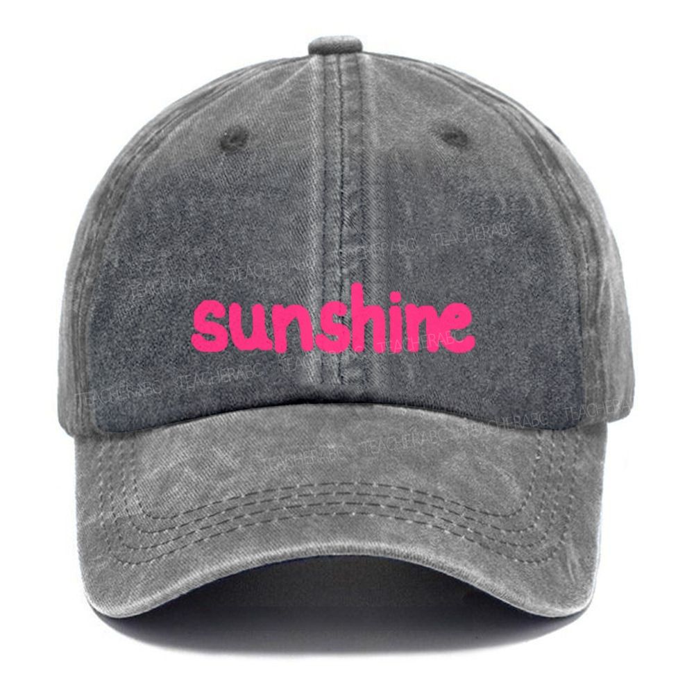 Sunshine Summer Break Baseball Hat