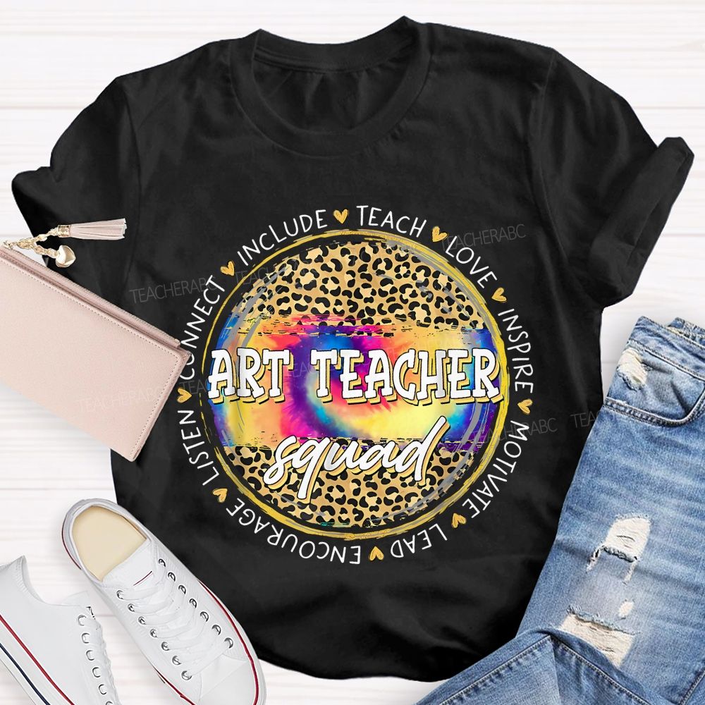 Art Teacher Squad  Teacher T-shirt