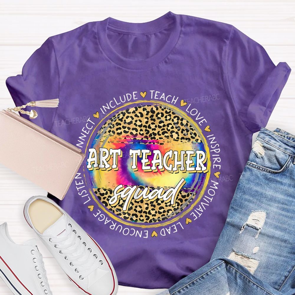 Art Teacher Squad  Teacher T-shirt