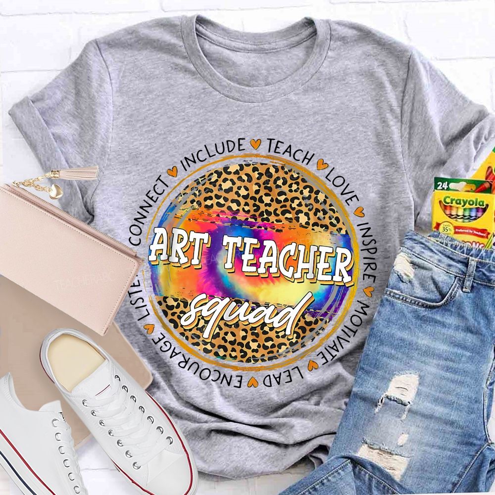 Art Teacher Squad  Teacher T-shirt