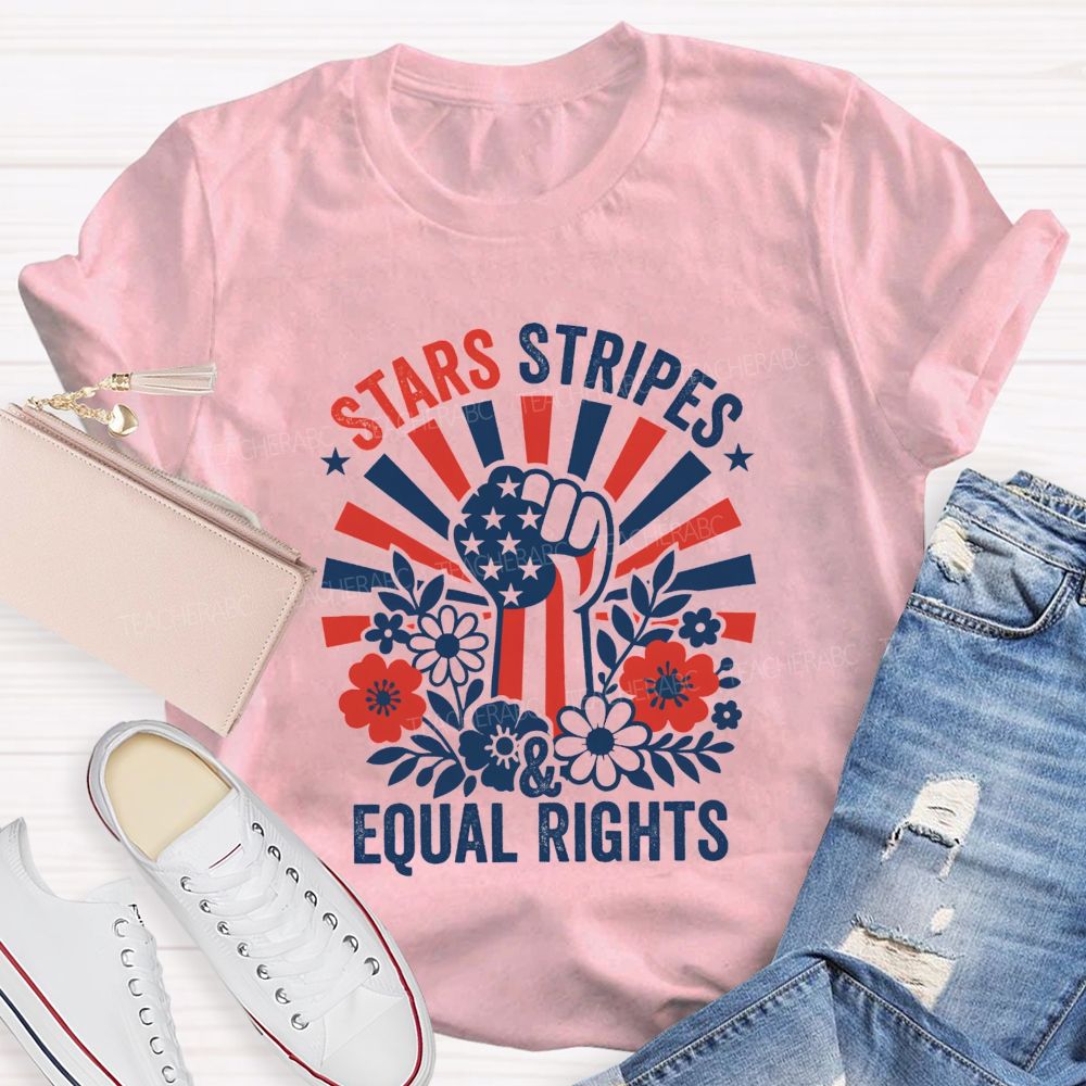 Stars Stripes Equal Rights T-shirt