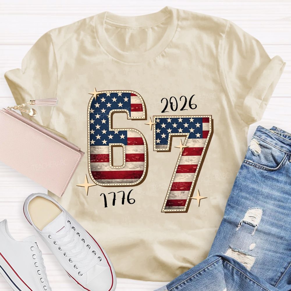 1776-2026 Celebrating 250 Years And Still Standing Teacher T-shirt