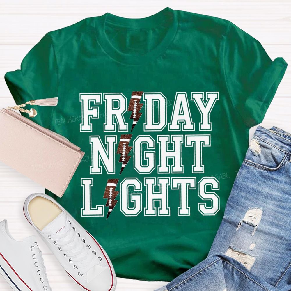 Friday Night Lights Game Day Teacher T-Shirt