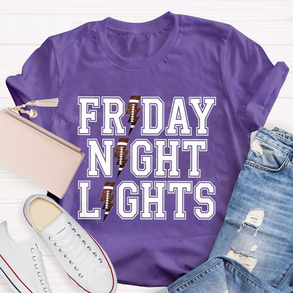 Friday Night Lights Game Day Teacher T-Shirt