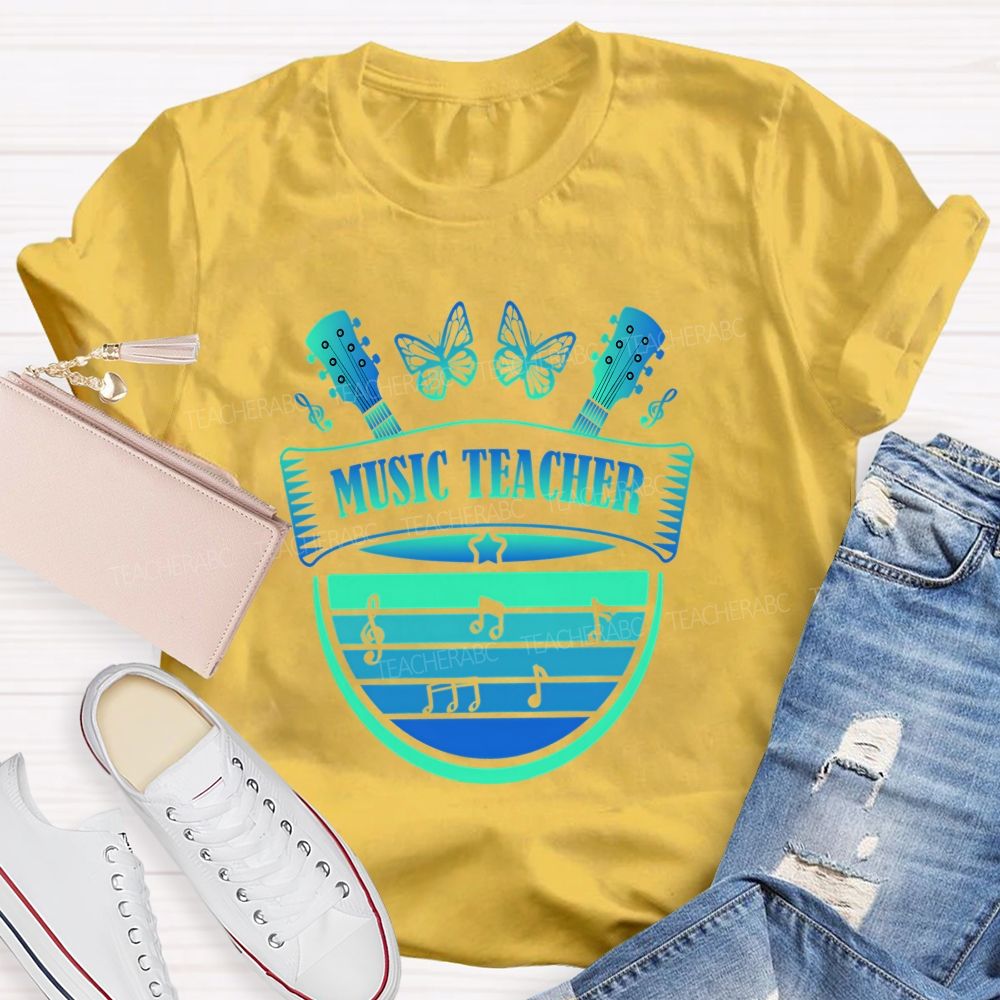 Music Teacher Where Every Note Matters Teacher T-shirt