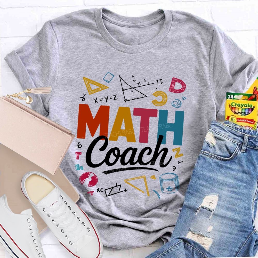 Your Friendly Neighborhood Math Coach Teacher T-shirt