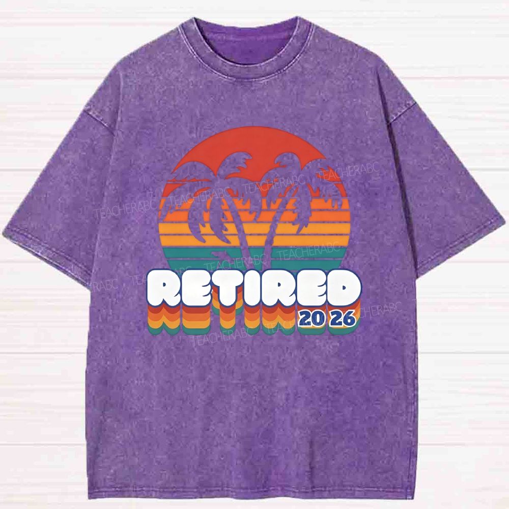Retired 2026 Washed T-shirt