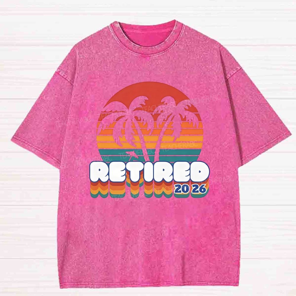 Retired 2026 Washed T-shirt