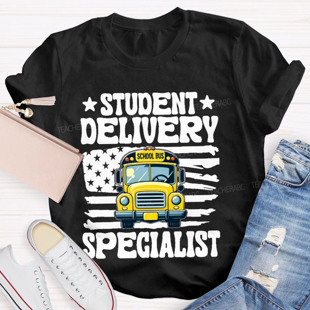 Student Delivery Specialist Pattern  Teacher T-shirt
