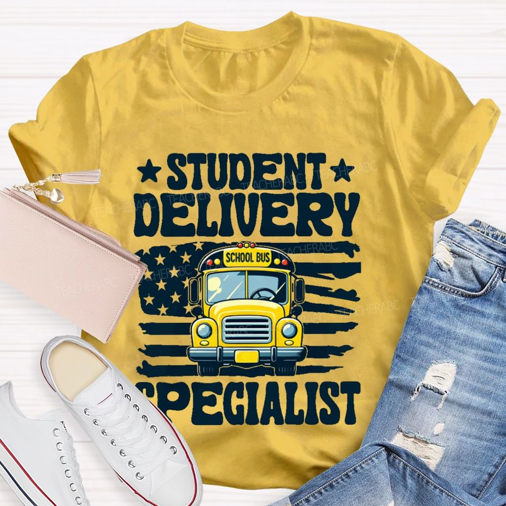 Student Delivery Specialist Pattern  Teacher T-shirt
