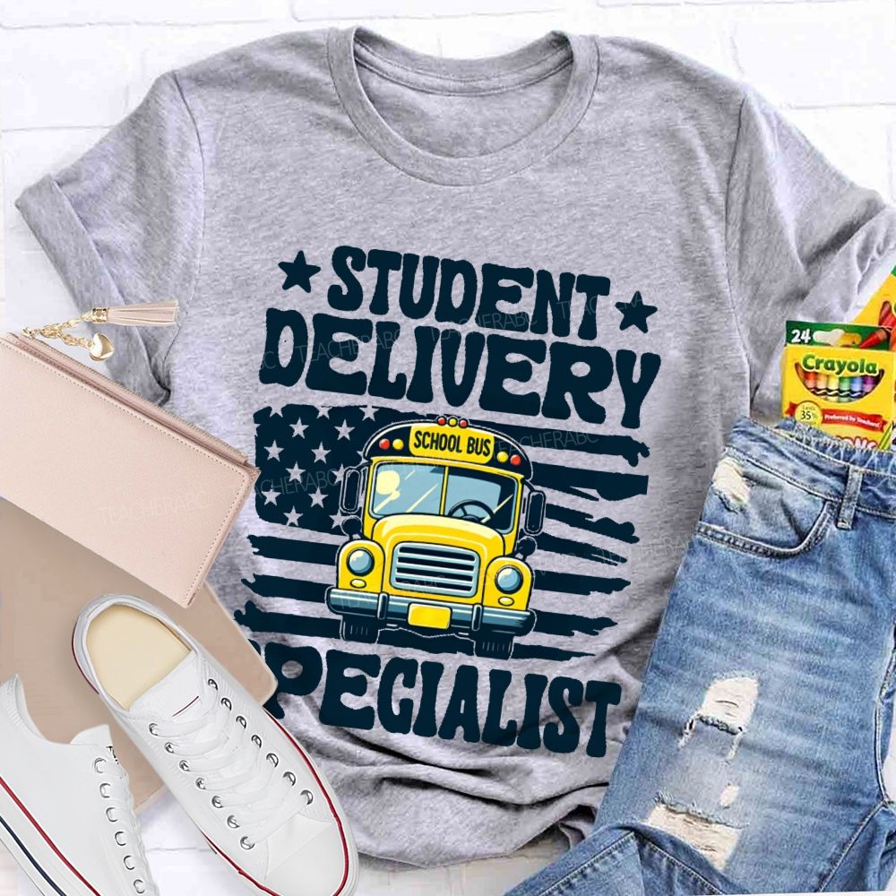 Student Delivery Specialist Pattern  Teacher T-shirt