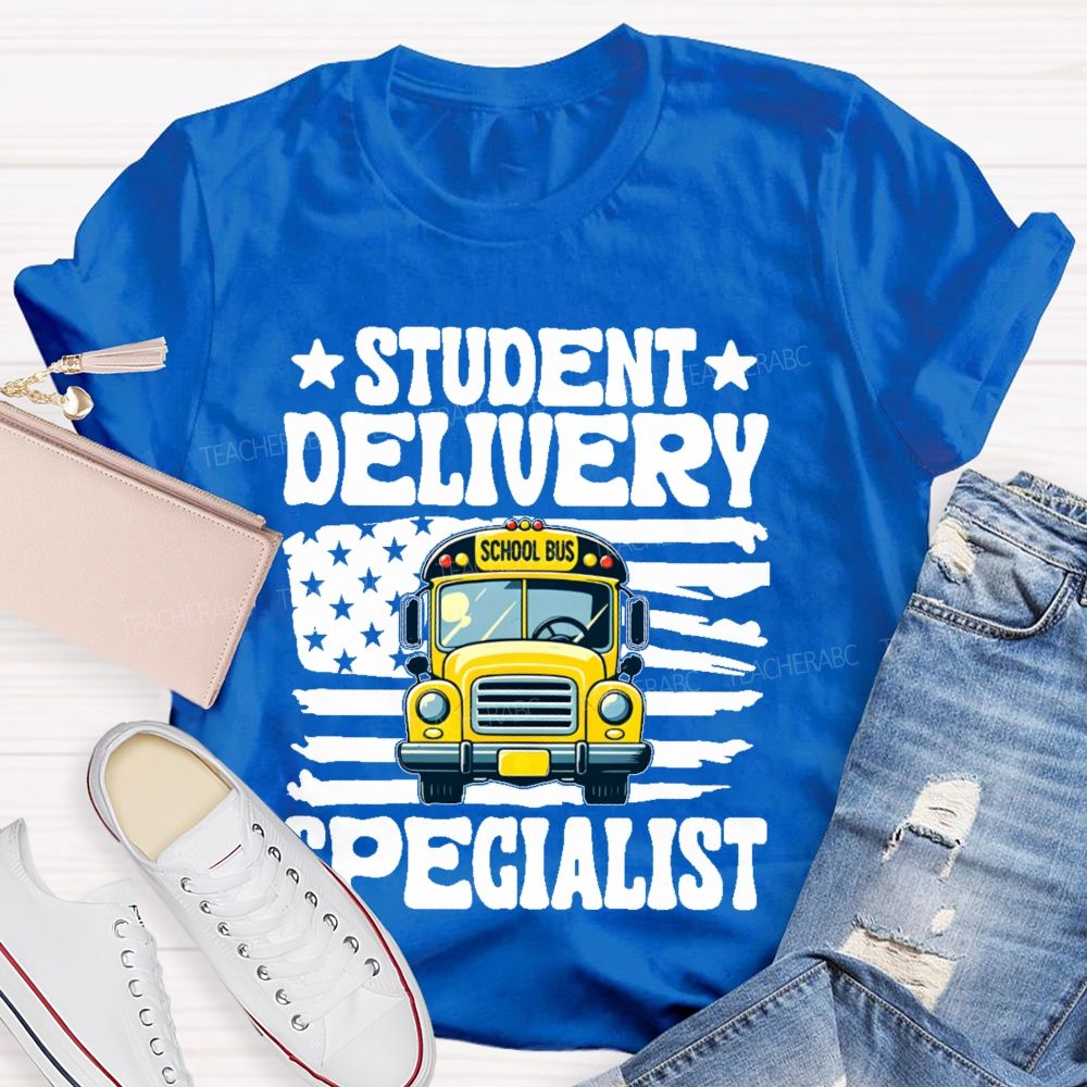 Student Delivery Specialist Pattern  Teacher T-shirt