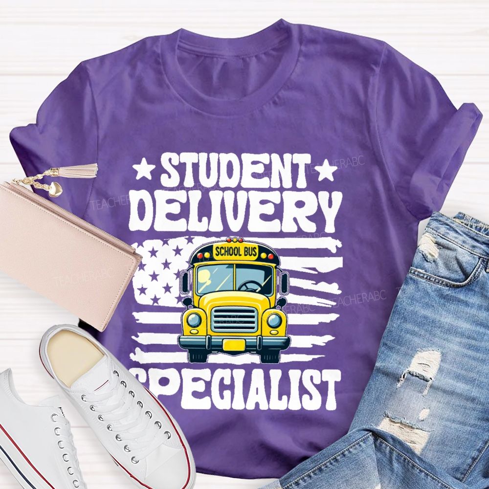 Student Delivery Specialist Pattern  Teacher T-shirt
