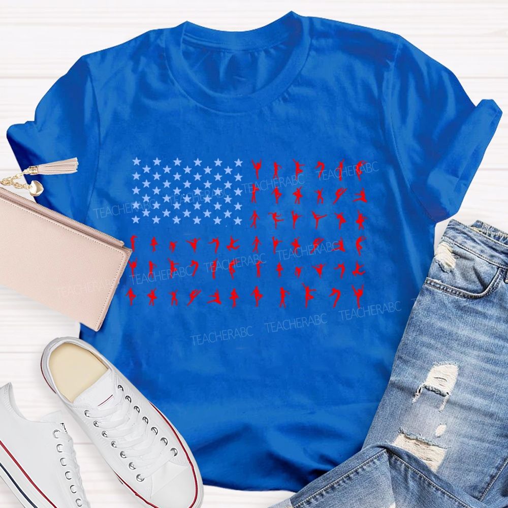 Independence Day Dance Graphics  Teacher T-shirt