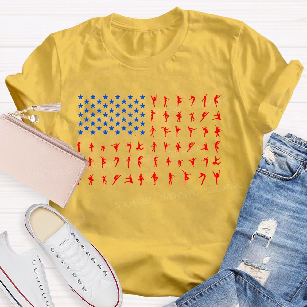 Independence Day Dance Graphics  Teacher T-shirt