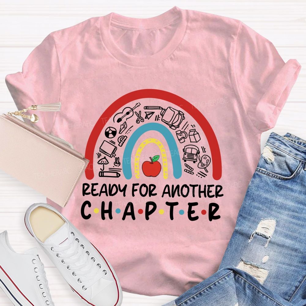 Ready For Another Chapter Reetired Teacher T-shirt